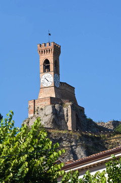 鐘塔。今年。Emilia Romagna。意大利.