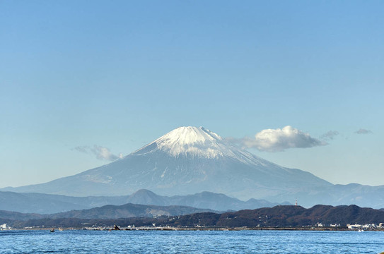 從江之島的風(fēng)景。