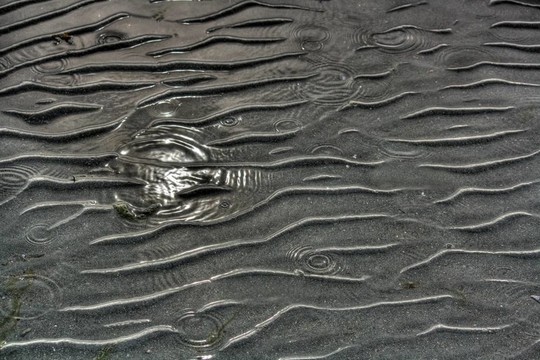 水沙波紋