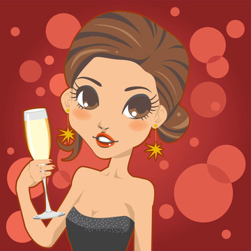 女人晚上的慶?；顒? style=