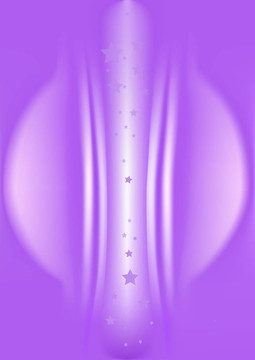 透明星星上的抽象P
