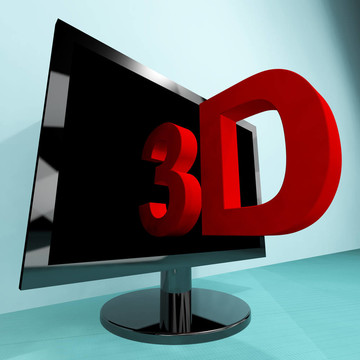 三維電視或3D高清電視