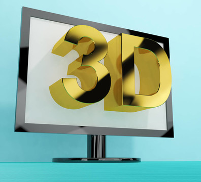三維電視或3D高清電視