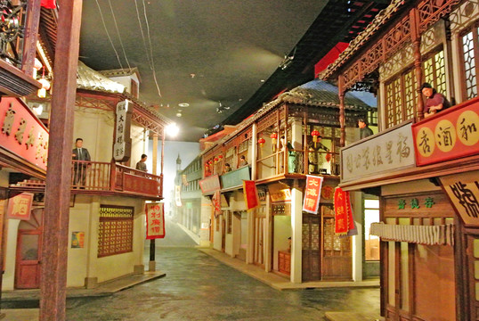老上海場景模擬