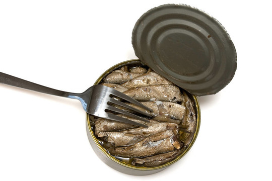 魚在油