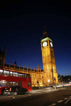 Westminster宮夜