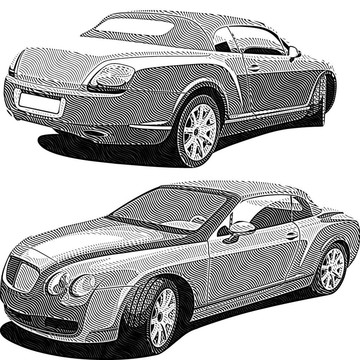 豪華car_engraving