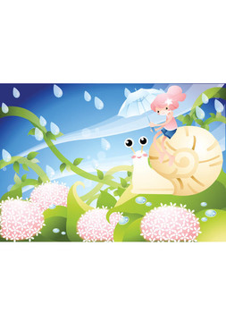 孩子們在夏天