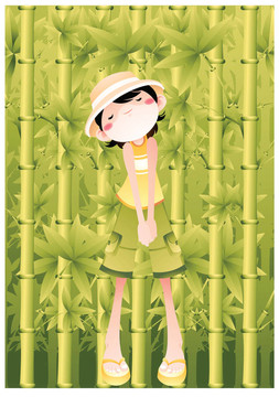 孩子們?cè)谙奶? style=