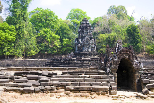 Preah Neak Poan；柬埔寨