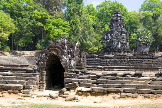 Preah Neak Poan；柬埔寨