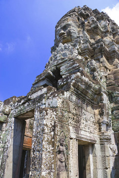 巴戎寺寺；通王城；柬埔寨