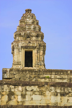 柬埔寨金邊Bakheng寺廟；