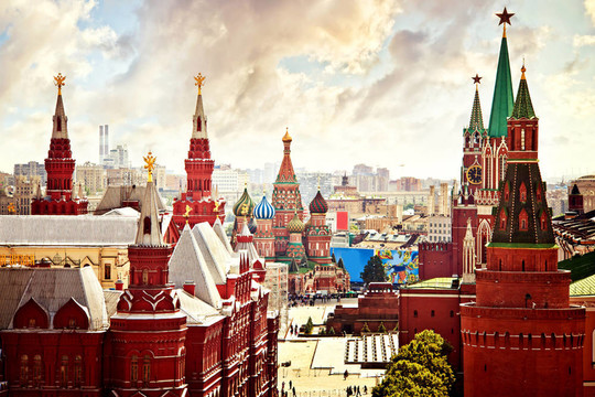 空中看Kremlin