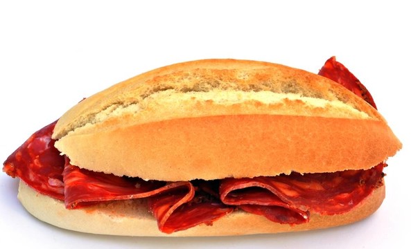 切片香腸u200b u200bsandwich % %