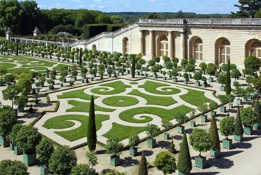 城堡的Versailles橘園