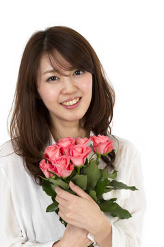 年輕美麗的女人