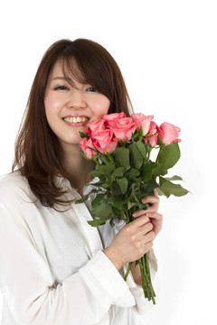 年輕美麗的女人