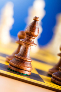 棋盤上的棋子
