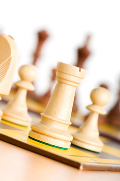 棋盤上的棋子
