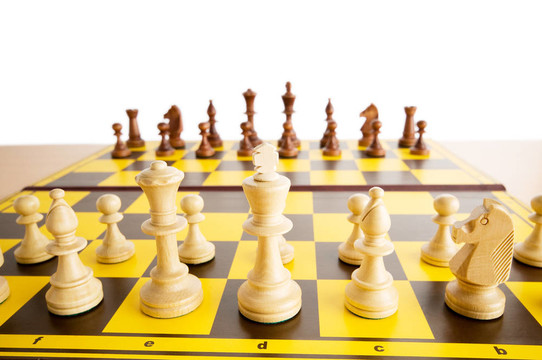 棋盤上的棋子