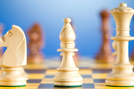 棋盤上的棋子