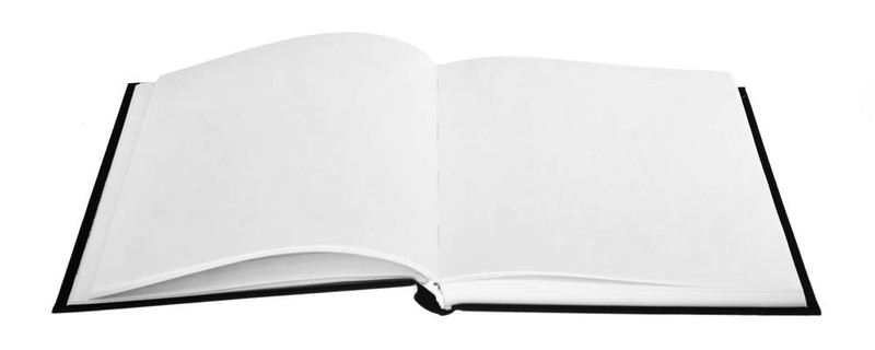 打開的書