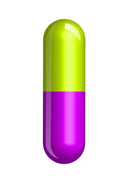 一種顏色的膠囊