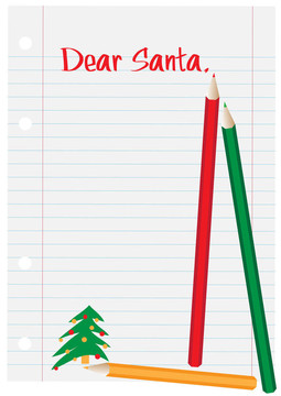 給Santa的信