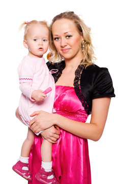 母親和女兒