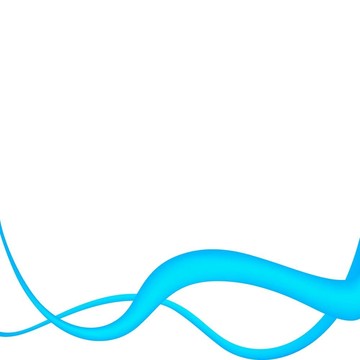 藍(lán)色的波浪
