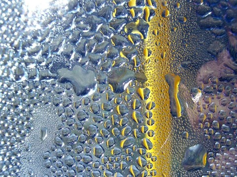 水迷人的景象