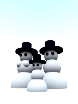 雪人家族
