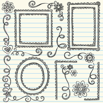 相框Sketchy Doodle Set
