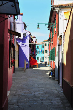Colorful Burano；意大利