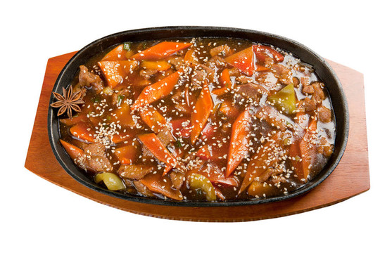 牛肉和蔬菜