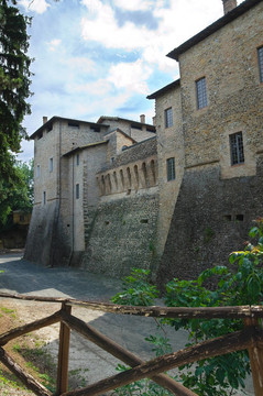費(fèi)利諾城堡。Emilia Romagna。意大利.
