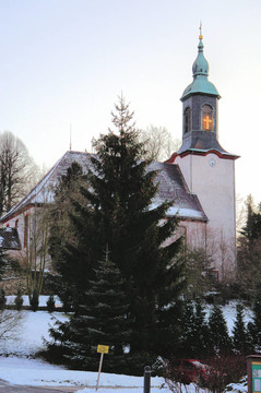 在Erzgebirge教堂；德國(guó)