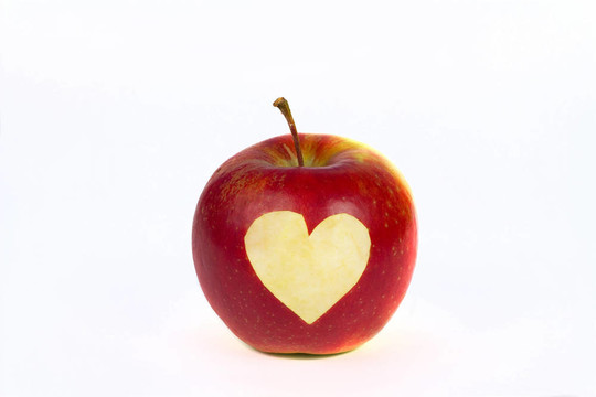 與heartsymbol紅蘋果