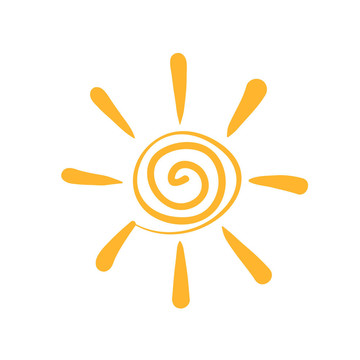 太陽(yáng)的抽象符號(hào)