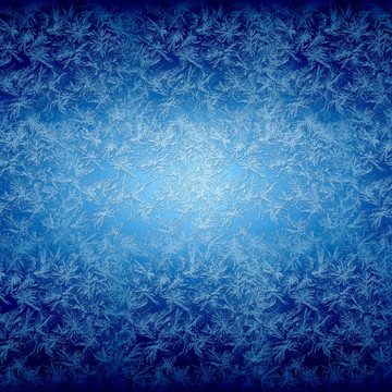 白色雪花的冬季背景