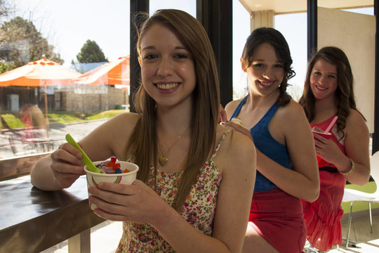 吃Frozen Yogurt
