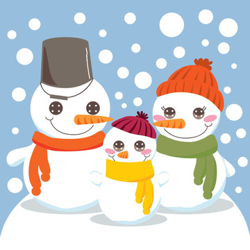雪人家族