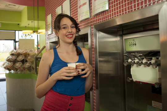 吃Frozen Yogurt
