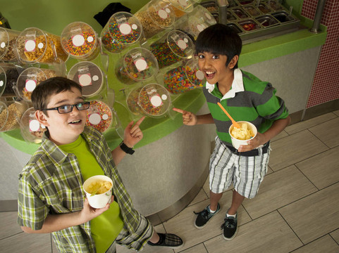 吃Frozen Yogurt