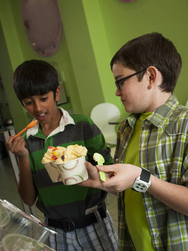 吃Frozen Yogurt