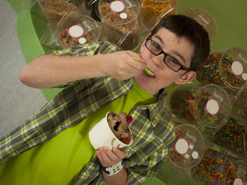 吃Frozen Yogurt