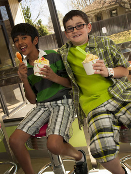 吃Frozen Yogurt
