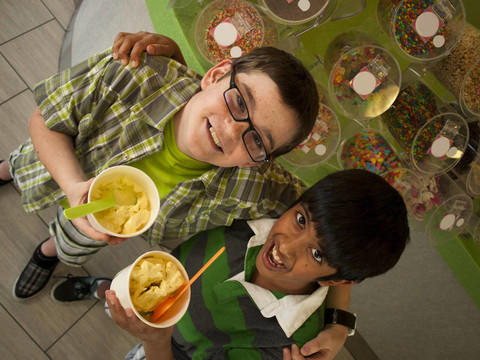 吃Frozen Yogurt