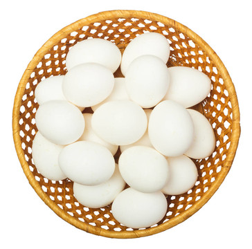 籃子里的白雞蛋